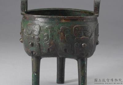 图片[2]-Ding cauldron with animal mask pattern, early Western Zhou period, 1049/45-957 BCE-China Archive